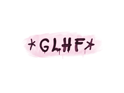 Sealed Graffiti | GLHF (Princess Pink)