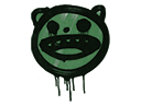 Artwork for Sealed Graffiti | Happy Cat (Jungle Green)
