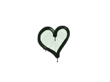 Artwork for Sealed Graffiti | Heart (Cash Green)