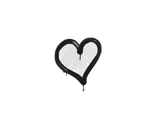 Artwork for Sealed Graffiti | Heart (Shark White)
