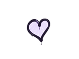 Artwork for Sealed Graffiti | Heart (Violent Violet)