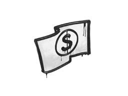 Sealed Graffiti | Keep the Change (Shark White)
