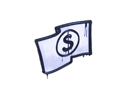 Sealed Graffiti | Keep the Change (SWAT Blue)