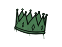 Sealed Graffiti | King Me (Jungle Green)