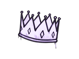 Sealed Graffiti | King Me (Monster Purple)