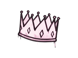 Sealed Graffiti | King Me (Princess Pink)