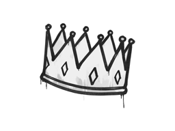 Sealed Graffiti | King Me (Shark White)