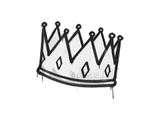 Artwork for Sealed Graffiti | King Me (Shark White)