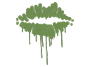 Artwork for Sealed Graffiti | Kiss (Battle Green)