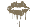 Artwork for Sealed Graffiti | Kiss (Dust Brown)