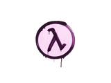 Artwork for Sealed Graffiti | Lambda (Bazooka Pink)
