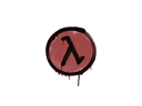 Sealed Graffiti | Lambda (Blood Red)