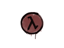 Sealed Graffiti | Lambda (Brick Red)