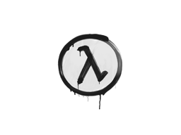 Sealed Graffiti | Lambda (Shark White)