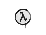 Artwork for Sealed Graffiti | Lambda (Shark White)