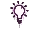 Artwork for Sealed Graffiti | Lightbulb (Bazooka Pink)
