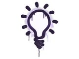 Artwork for Sealed Graffiti | Lightbulb (Monster Purple)