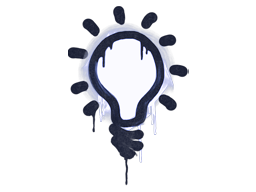 Sealed Graffiti | Lightbulb (SWAT Blue)