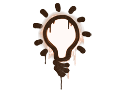 Sealed Graffiti | Lightbulb (Tiger Orange)