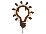 Artwork for Sealed Graffiti | Lightbulb (Tiger Orange)