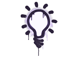 Sealed Graffiti | Lightbulb (Violent Violet)