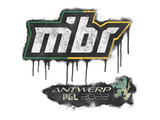 Artwork for Sealed Graffiti | MIBR | Antwerp 2022