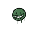 Artwork for Sealed Graffiti | Mr. Teeth (Jungle Green)