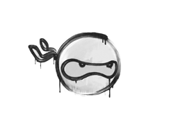 Sealed Graffiti | Ninja (Shark White)