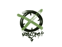 Artwork for Sealed Graffiti | Noscope (Battle Green)