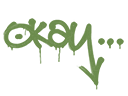 Artwork for Sealed Graffiti | Okay (Battle Green)