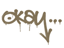Sealed Graffiti | Okay (Dust Brown)