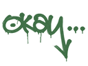 Sealed Graffiti | Okay (Jungle Green)