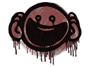 Sealed Graffiti | OMG (Brick Red)