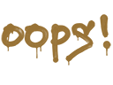 Artwork for Sealed Graffiti | Oops (Desert Amber)