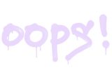 Artwork for Sealed Graffiti | Oops (Monster Purple)