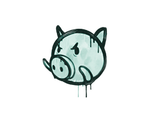 Artwork for Sealed Graffiti | Piggles (Frog Green)