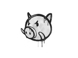 Artwork for Sealed Graffiti | Piggles (Shark White)
