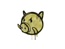 Artwork for Sealed Graffiti | Piggles (Tracer Yellow)