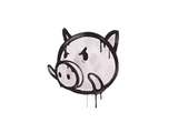 Artwork for Sealed Graffiti | Piggles (War Pig Pink)