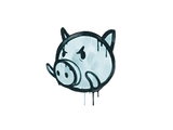 Artwork for Sealed Graffiti | Piggles (Wire Blue)