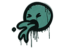 Artwork for Sealed Graffiti | Puke (Frog Green)