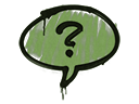 Artwork for Sealed Graffiti | Question Mark (Battle Green)