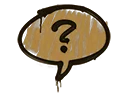 Artwork for Sealed Graffiti | Question Mark (Desert Amber)