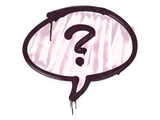 Artwork for Sealed Graffiti | Question Mark (Princess Pink)