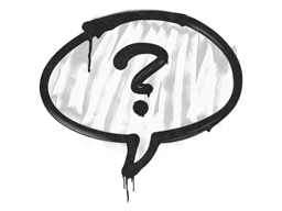 Sealed Graffiti | Question Mark