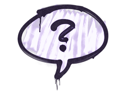 Sealed Graffiti | Question Mark