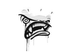 Sealed Graffiti | Rage Mode (Shark White)
