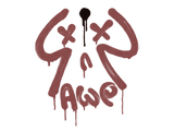 Artwork for Sealed Graffiti | Recoil AWP (Brick Red)