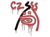 Artwork for Sealed Graffiti | Recoil CZ-75 (Blood Red)