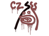 Artwork for Sealed Graffiti | Recoil CZ-75 (Brick Red)